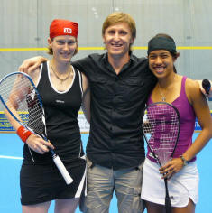 John with Gaby & Nicol ...