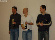 Winners and runners up for the Graded Tournament