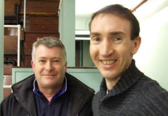 National Coach Roger Flynn and Performance Director Paul Franck