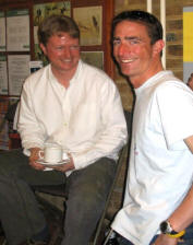 Andy Catchpole with Tim Garner, BSPA Director