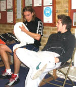 Joey with James Snell