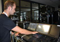 Michael, light and video manager